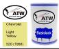 Preview: Chevrolet, Light Yellow, 520 (1968): 500ml Lackdose, von ATW Autoteile West.